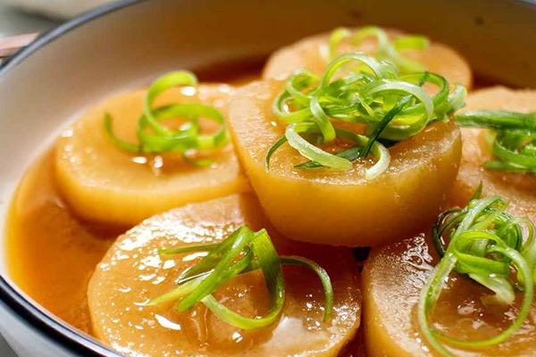 Miso Braised Radish